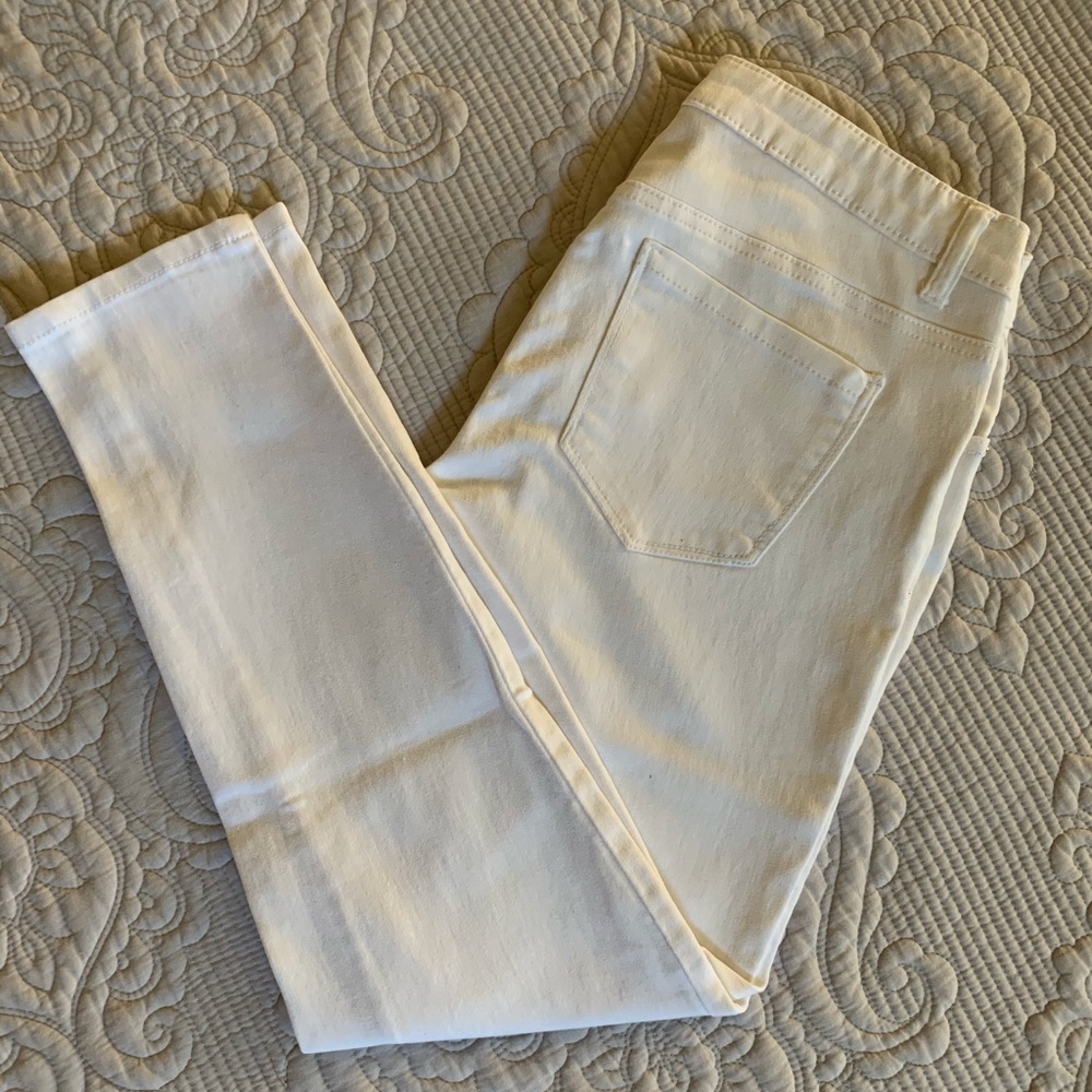 Celebrity Blues White Size 7 Stretch Skinny